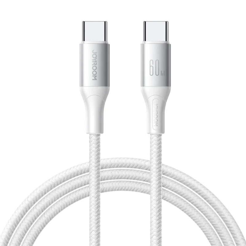 Joyroom Cable USB‑C a USB‑C Flash Series 60 W 1 m, Blanco - Ítem